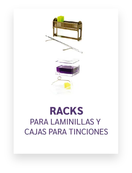 Racks Para Laminillas Y Cajas Para Tinciones